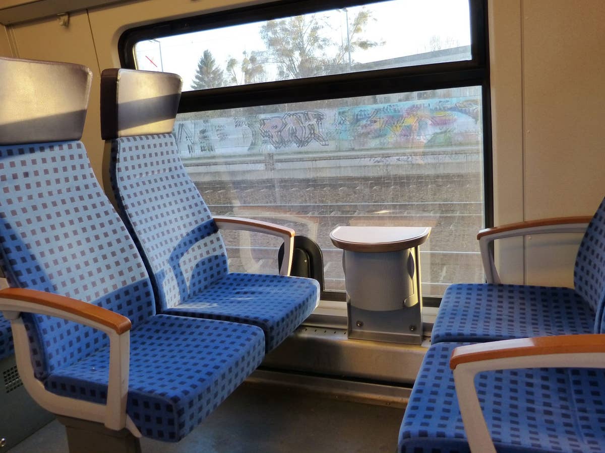 Freie Sitzplätze im Regionalexpress