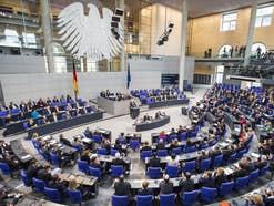 Plenarsaal Deutscher Bundestag