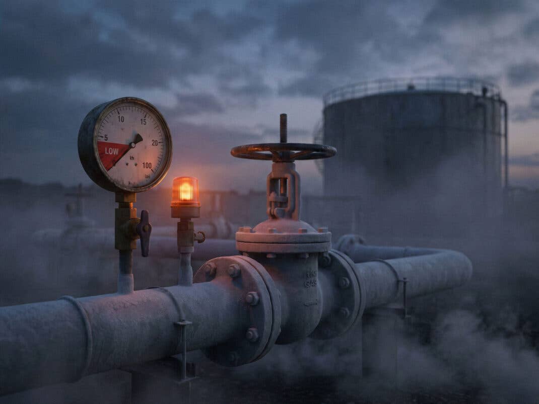 Deutschlands Gasspeicher haben einen neuen Tiefpunkt erreicht