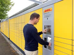 Packstation von DHL