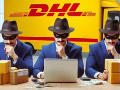 DHL, Betrug