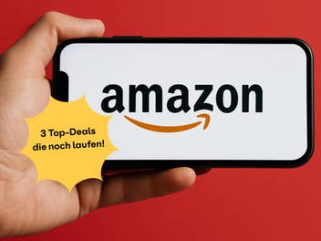 Amazon-Logo auf einem Smartphone