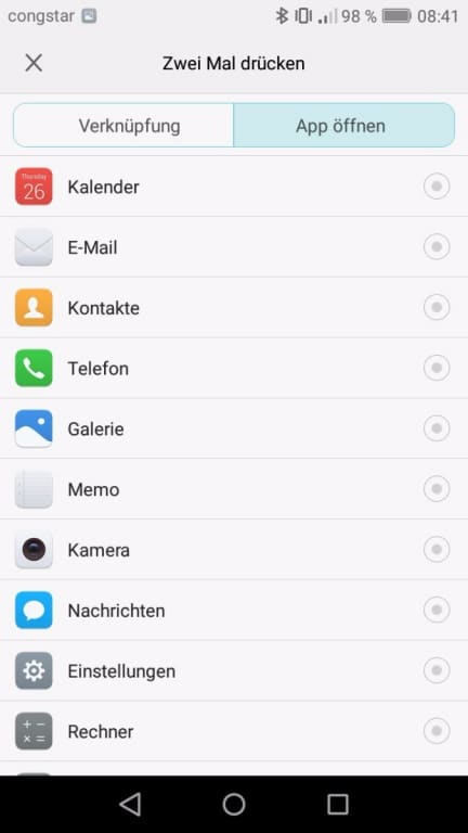 Die Bedienhilfen des Huawei Y6 (2017) Dual SIM