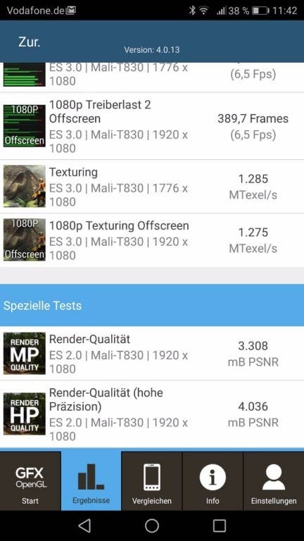 Die Benchmark-Werte des Huawei Nova 2
