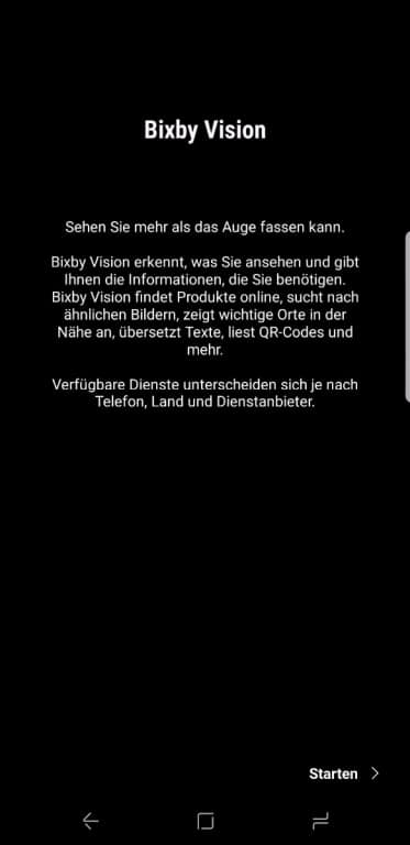 Die Bixby-Kamera des Samsung Galaxy S8+