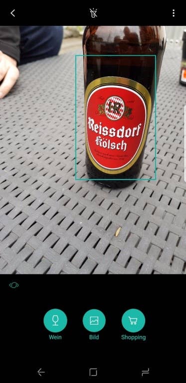 Die Bixby-Kamera des Samsung Galaxy S8+