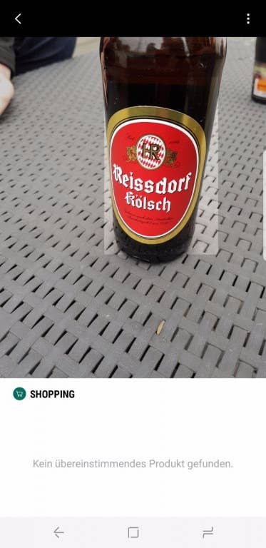 Die Bixby-Kamera des Samsung Galaxy S8+