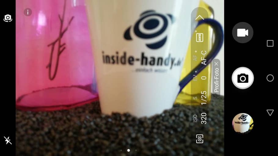 Die Kamera-App des Huawei Nova 2
