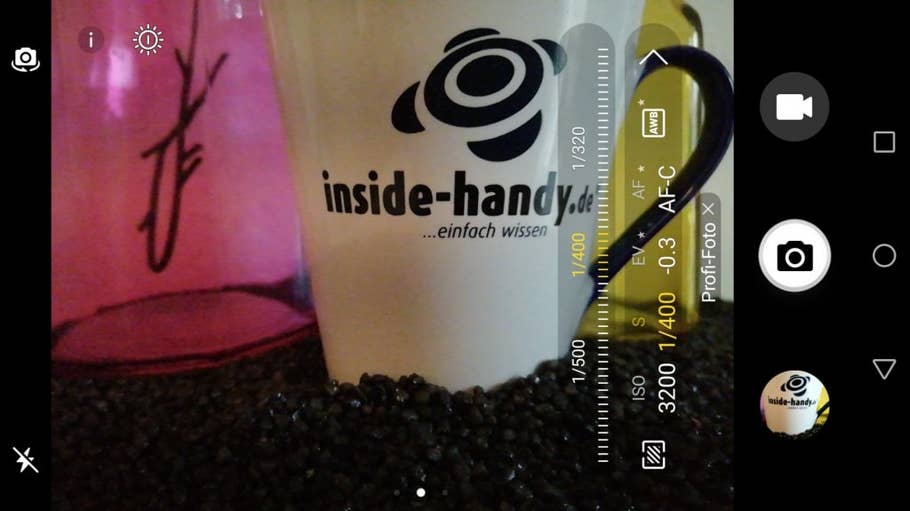 Die Kamera-App des Huawei Nova 2