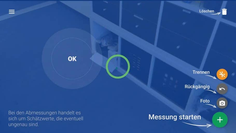 Die Kamera-App des Lenovo Phab 2 Pro