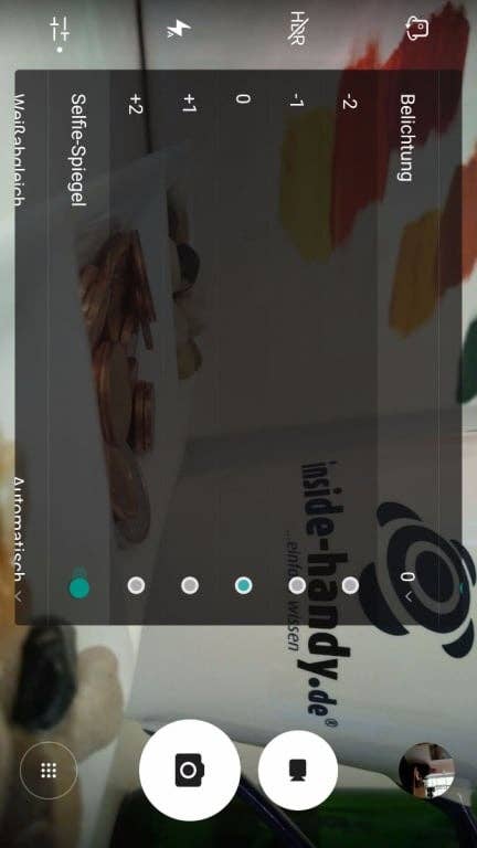Die Kamera-App des Lenovo Phab 2 Pro
