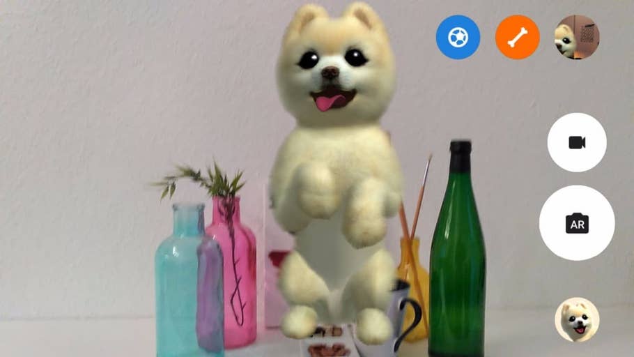 Die Kamera-App des Lenovo Phab 2 Pro