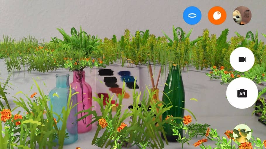 Die Kamera-App des Lenovo Phab 2 Pro