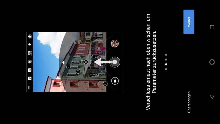 Die Kamera-App des Nokia 8 Sirocco im Test