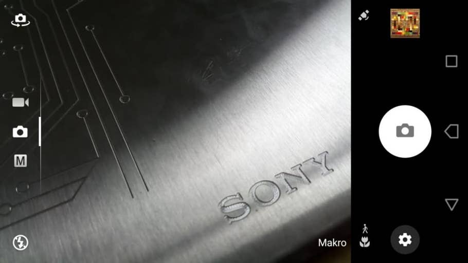 Die Kamera-App des Sony Xperia L1