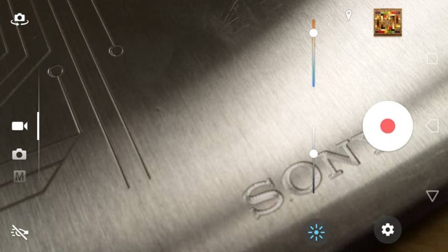 Die Kamera-App des Sony Xperia L1