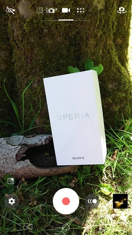 Die Kamera-App des Sony Xperia XZ Premium