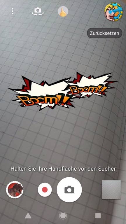 Die Kamera-App des Sony Xperia XZ1 Compact