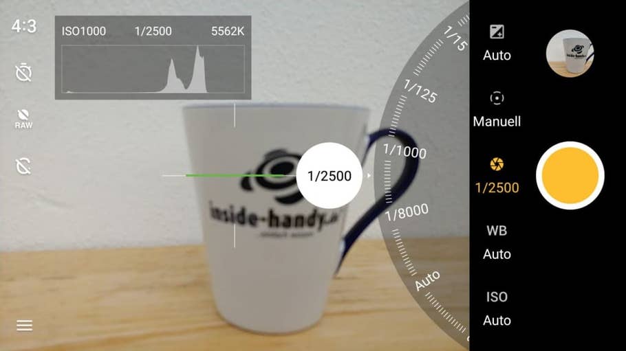 Die Kamera-Software des OnePlus 5