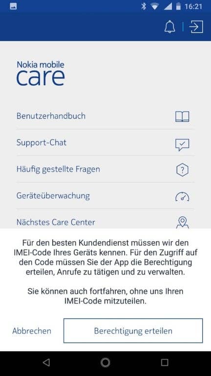 Die Menüs und Einstellungen des Nokia 8 Sirocco