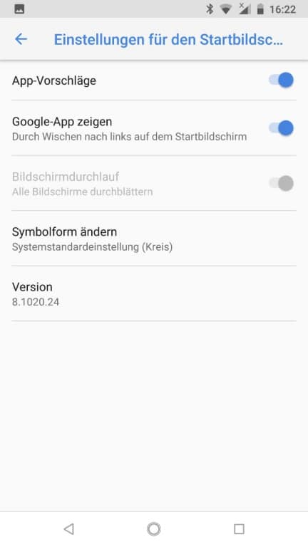 Die Menüs und Einstellungen des Nokia 8 Sirocco