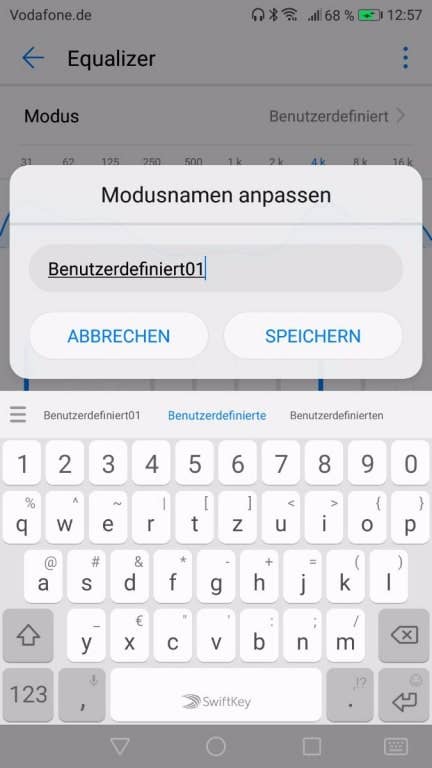 Die Musik-App des Huawei Nova 2