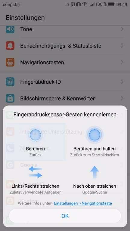 Die Navigationsalternative beim Huawei P10