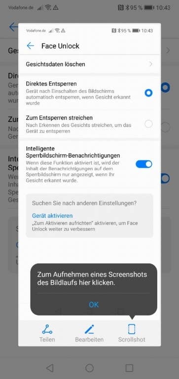 Die Software des Huawei P20 Lite