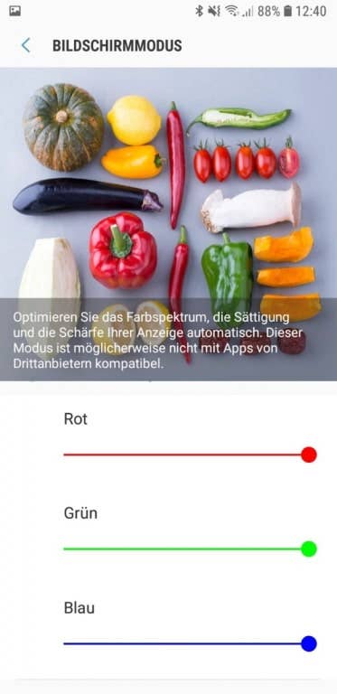 Die Software hinter dem Display des Galaxy A6