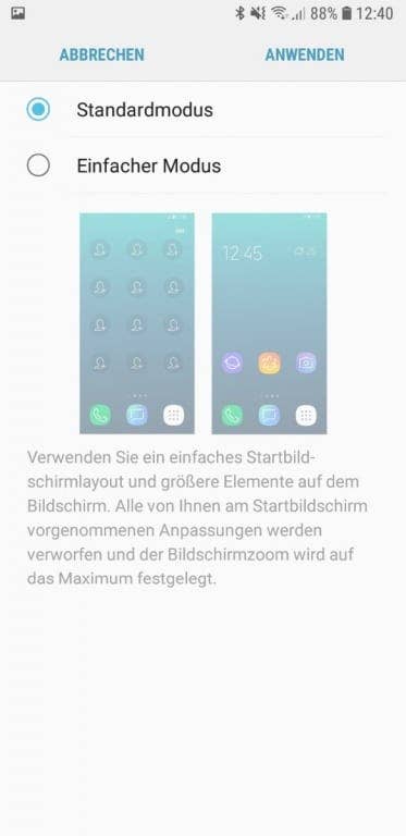 Die Software hinter dem Display des Galaxy A6