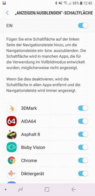 Die Software hinter dem Display des Galaxy A6