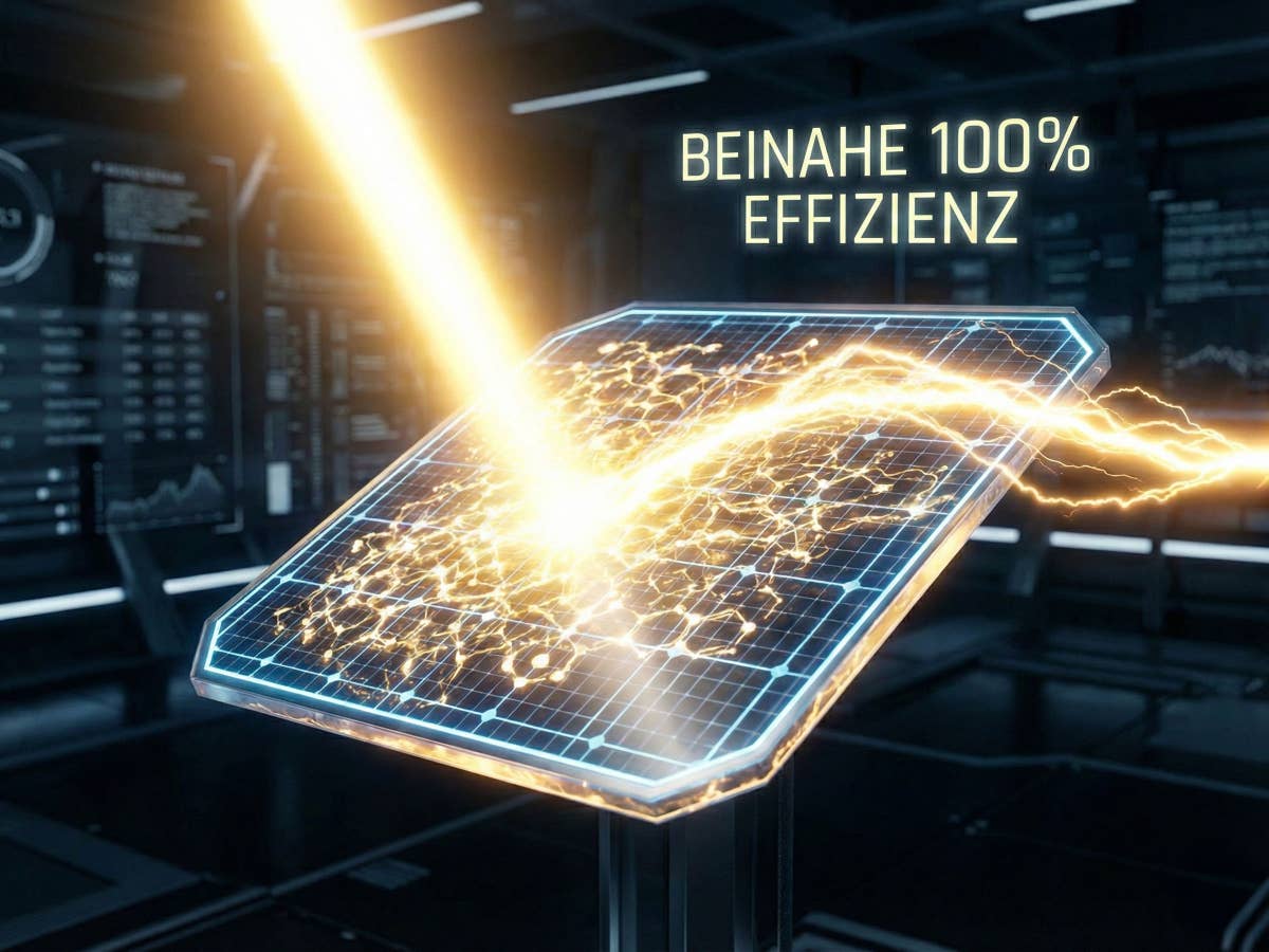Neue Super-Solarzelle: So schafft sie fast 100 Prozent Effizienz