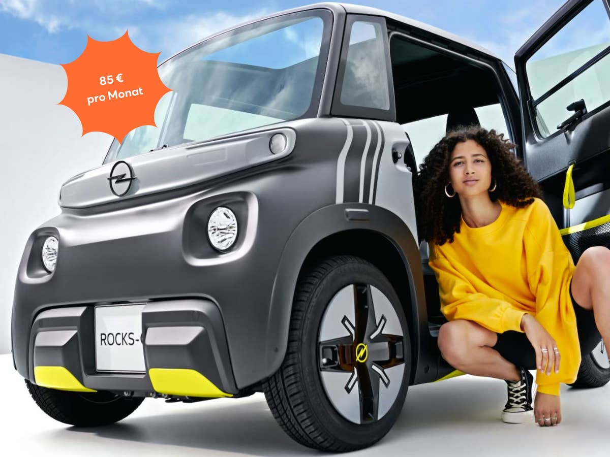 Dieses E-Auto darf man schon mit 15 Jahren fahren - hier least du es für 85 Euro Dieses E-Auto darf man schon mit 15 Jahren fahren - hier least du es für 85 Euro
