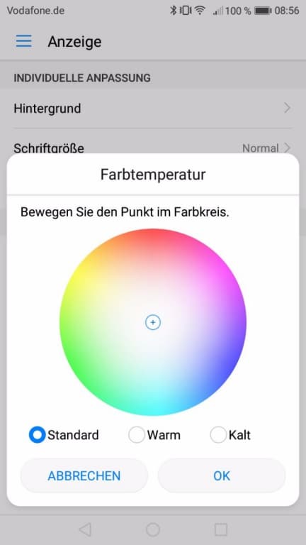 Displayeinstellungen und -eigenschaften des Honor 6C Pro