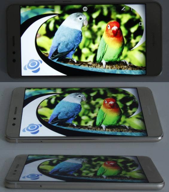 Displayeinstellungen und -eigenschaften des Huawei P10 lite