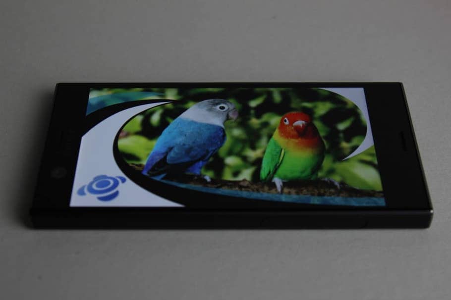 Display-Test des Sony Xperia XZ1 Compact