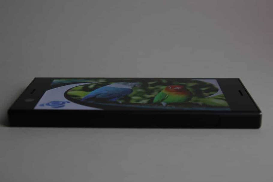 Display-Test des Sony Xperia XZ1 Compact