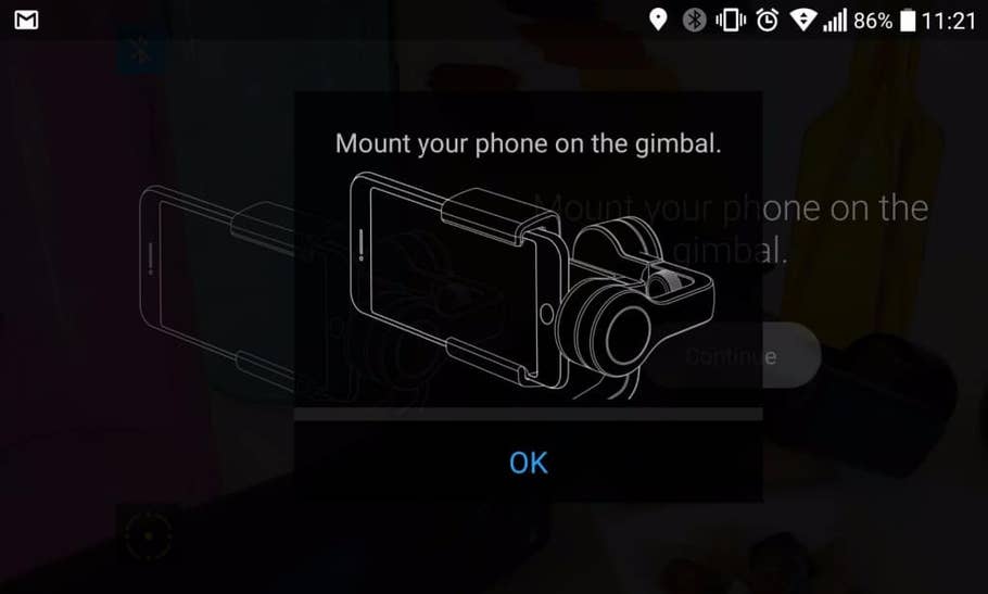 DJI Osmo Mobile - Einstellungen