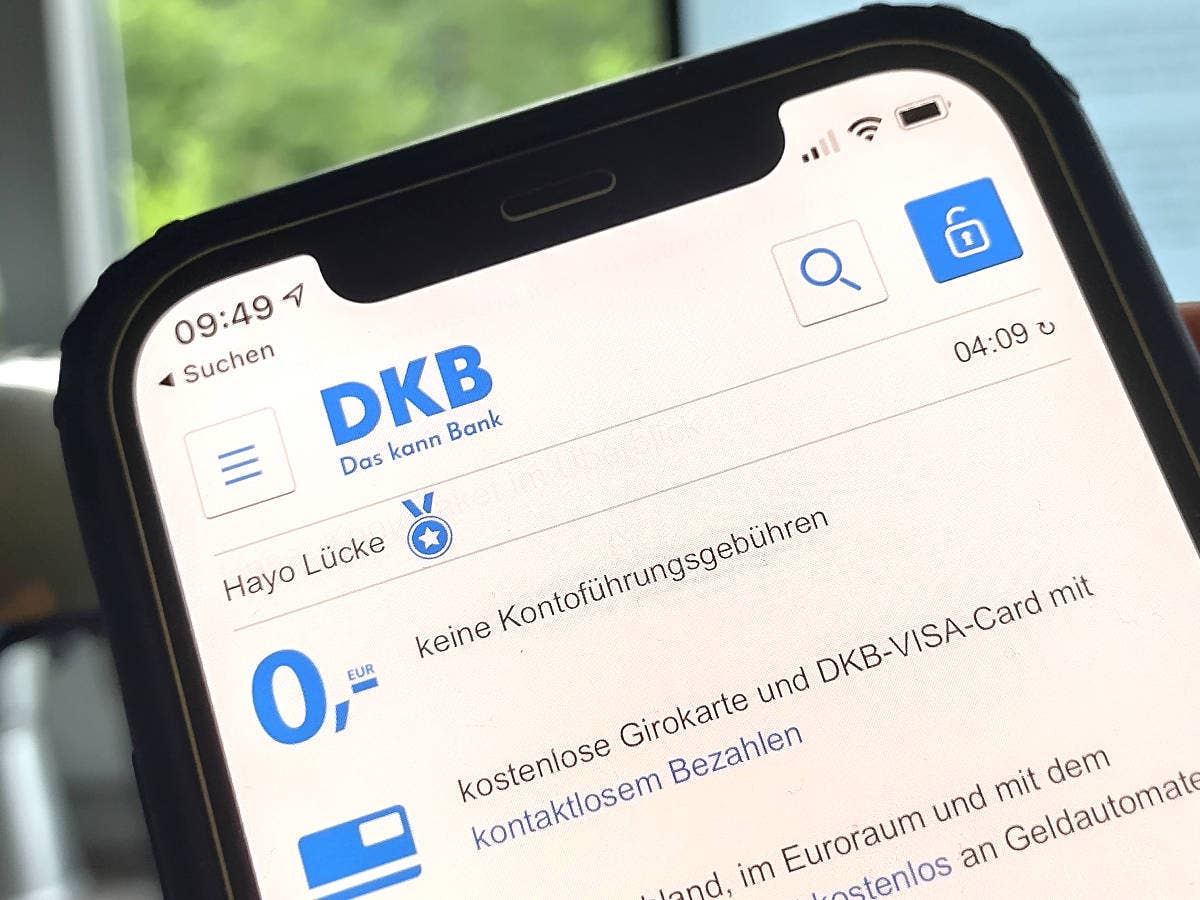 DKB Cash Konto in DKB App