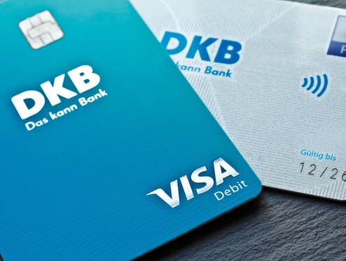 DKB Visa- und Girocard.