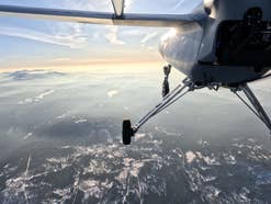 Datenfluss dank Drohne: Die fliegende Antenne der Telekom sorgte für Mobilfunk an einem unversorgten Pistenabschnitt.