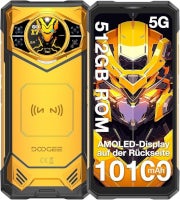 Doogee S200X Vorderseite und Rückseite