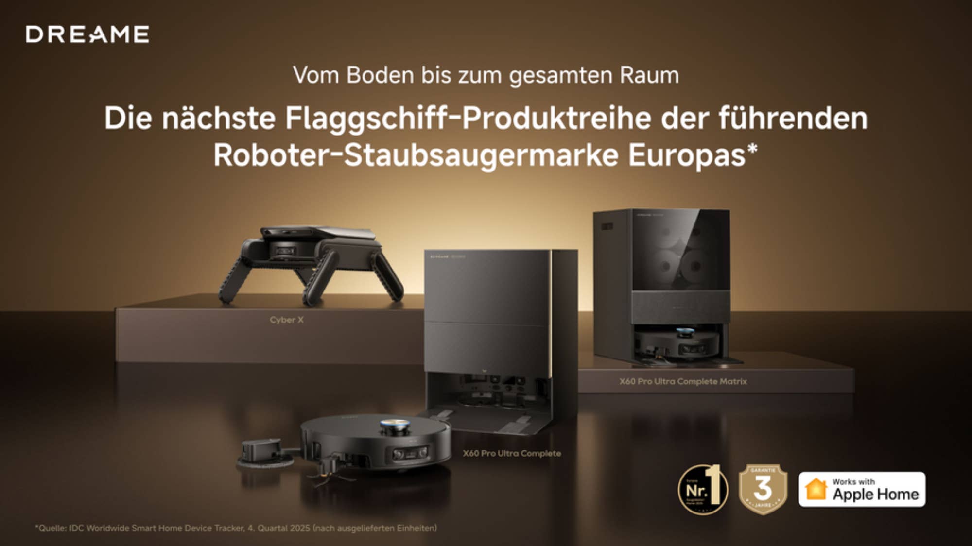Neue Dreame-Saugroboter