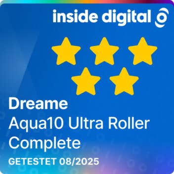 Dreame Aqua10 Ultra Roller Complete Testsiegel