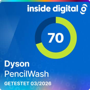 Testsiegel Dyson PencilWash