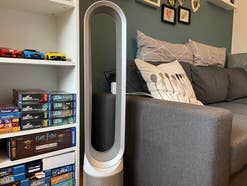 Dyson Pure Cool Link: Turmventilator mit Luftreiniger im Einsatz