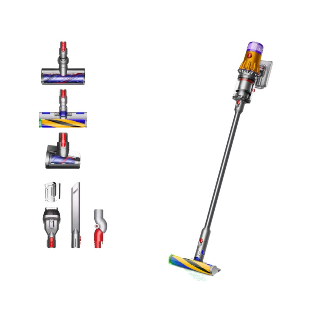 DYSON V12 DETECT SLIM ABSOLUTE (2023) Stielsauger, Akkubetrieb, 545 Watt