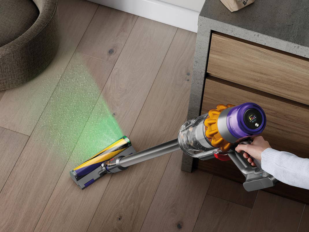 Dyson V15 Detect Absolute Stauberkennung