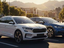 E-Autos an Ladesäule