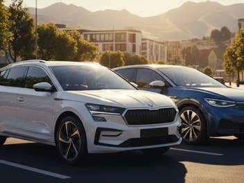 E-Autos an Ladesäule